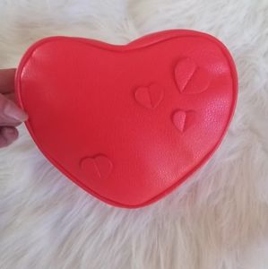 Bath & Body Works Red Heart Cosmetic Bag